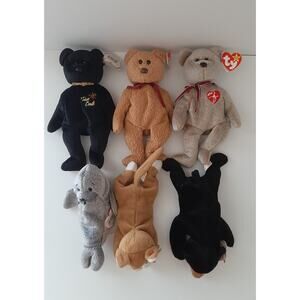 Rare and Retired Collectible TY Beanie Babies 1994-1999